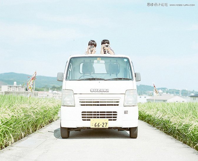 Photoshop制作后期人像甜美逆光效果图