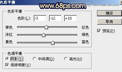 Photoshop给树上美女人像添加唯美逆光效果