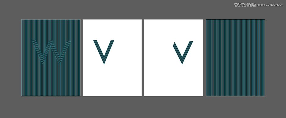 Illustrator结合PS绘制创意的线条艺术海报