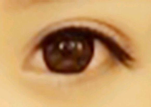 Photoshop解析照片转手绘之眼睛的画法过程