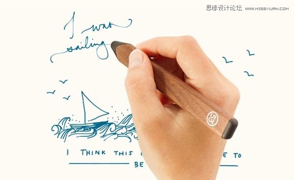 Photoshop制作手握笔写字GIF动画效果图