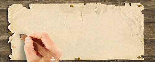 Photoshop制作手握笔写字GIF动画效果图