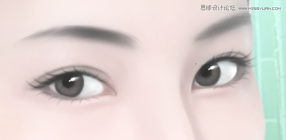 Photoshop结合SAI制作言情风转手绘效果