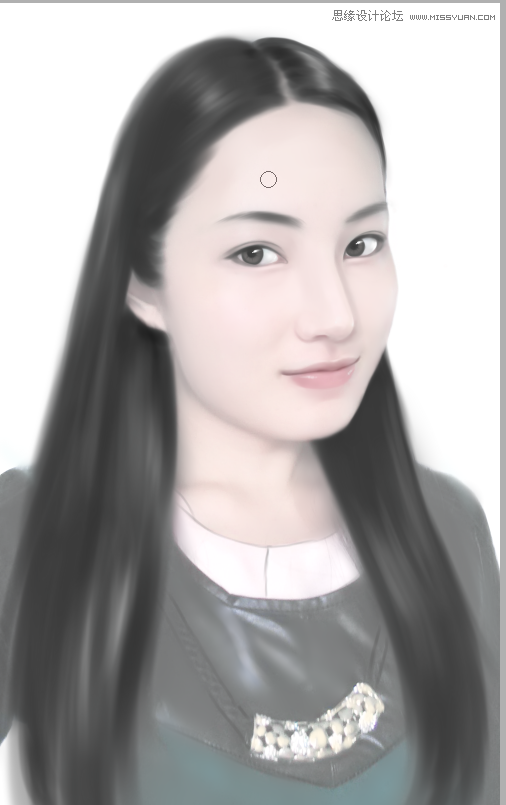 Photoshop结合SAI制作言情风转手绘效果