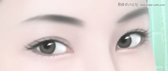 Photoshop结合SAI制作言情风转手绘效果