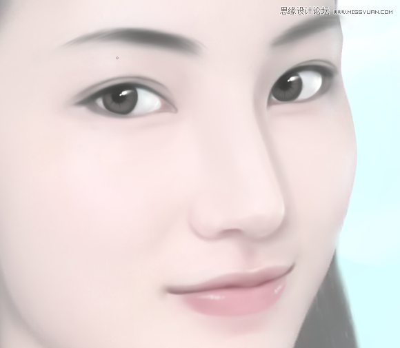 Photoshop结合SAI制作言情风转手绘效果