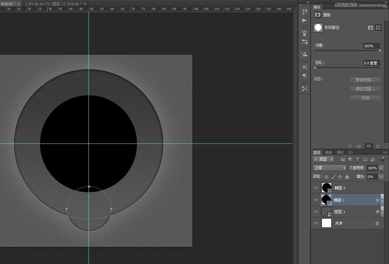 Photoshop绘制逼真的播放器音量旋钮图标