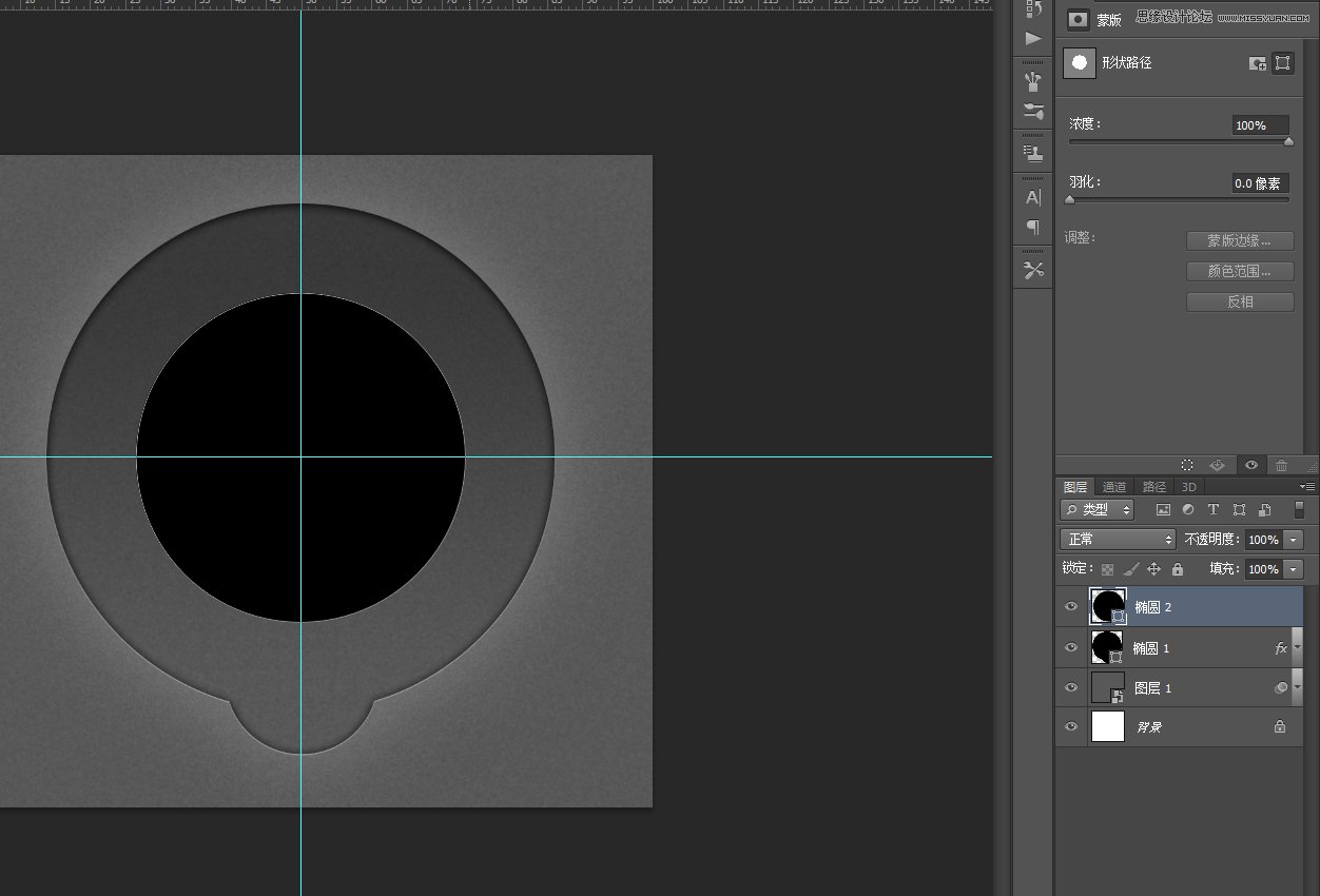 Photoshop绘制逼真的播放器音量旋钮图标