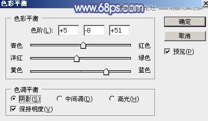 Photoshop调出果子人像照片梦幻蓝色调