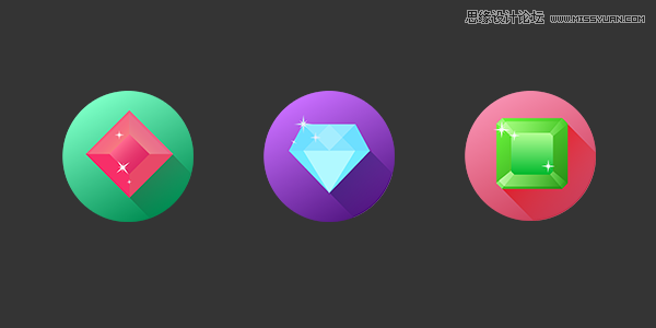 Photoshop绘制扁平化风格软件图标教程