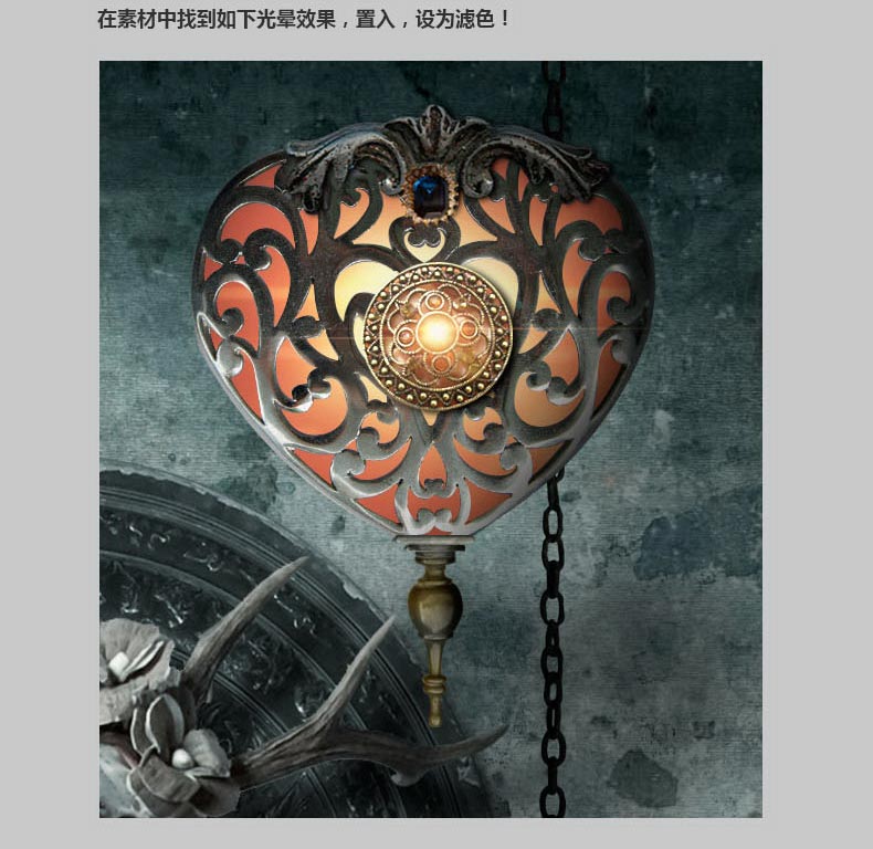 Photoshop合成恐怖气氛的木偶提线傀儡