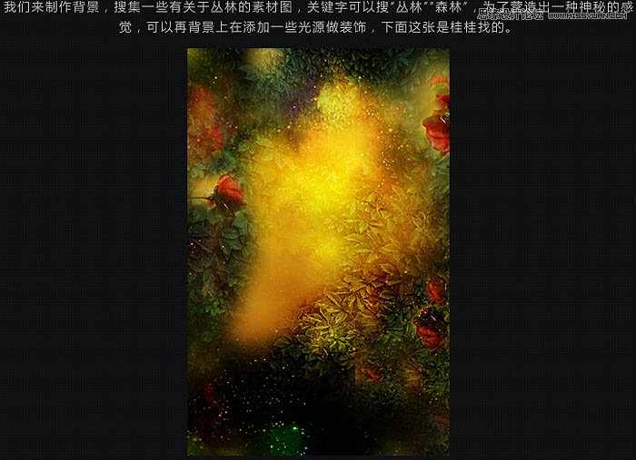 Photoshop合成唯美的蝴蝶仙子效果图
