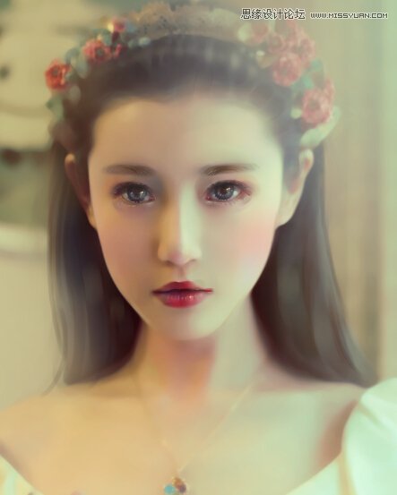 Photoshop把真人照片转成唯美的手绘效果