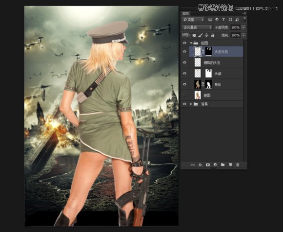Photoshop合成超酷的生化危机海报效果图