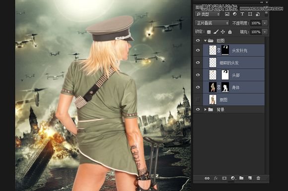 Photoshop合成超酷的生化危机海报效果图