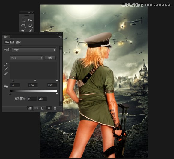 Photoshop合成超酷的生化危机海报效果图