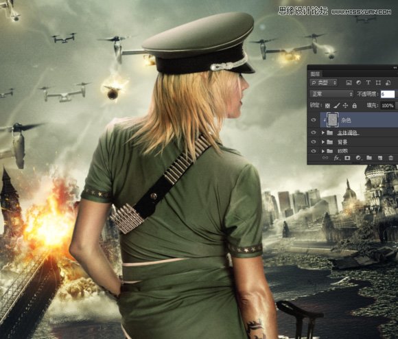 Photoshop合成超酷的生化危机海报效果图