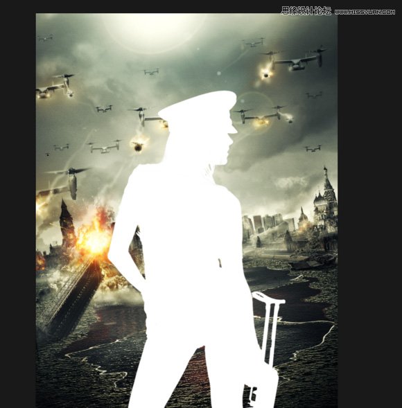 Photoshop合成超酷的生化危机海报效果图