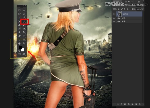 Photoshop合成超酷的生化危机海报效果图