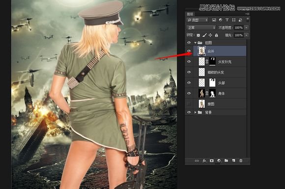Photoshop合成超酷的生化危机海报效果图
