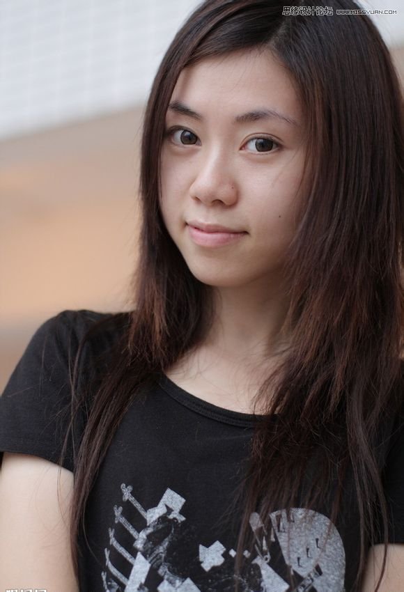Photoshop为美女照片转成唯美的手绘鲜果
