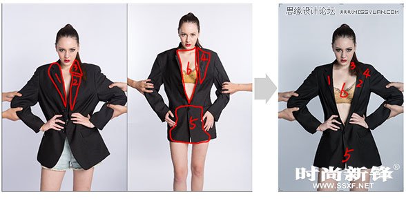 Photoshop制作超酷的性感模特商业修图教程