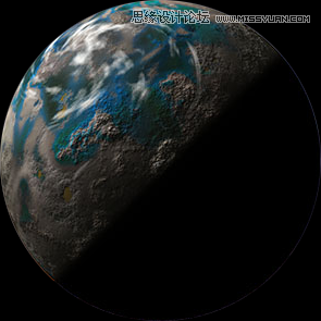 Photoshop给外景照片添加漂亮的星球效果