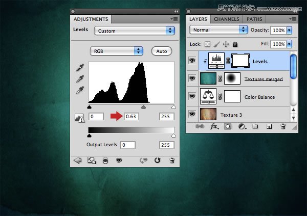 Photoshop合成从水花中冲出的海边美女
