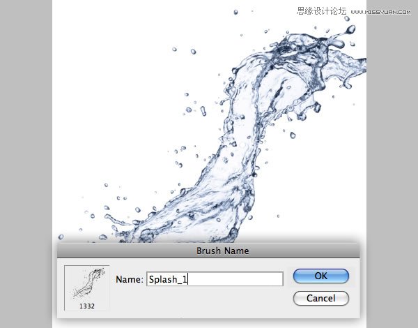 Photoshop合成从水花中冲出的海边美女