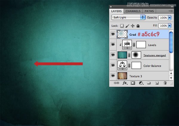 Photoshop合成从水花中冲出的海边美女