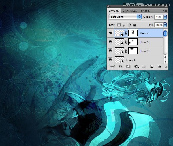 Photoshop合成从水花中冲出的海边美女