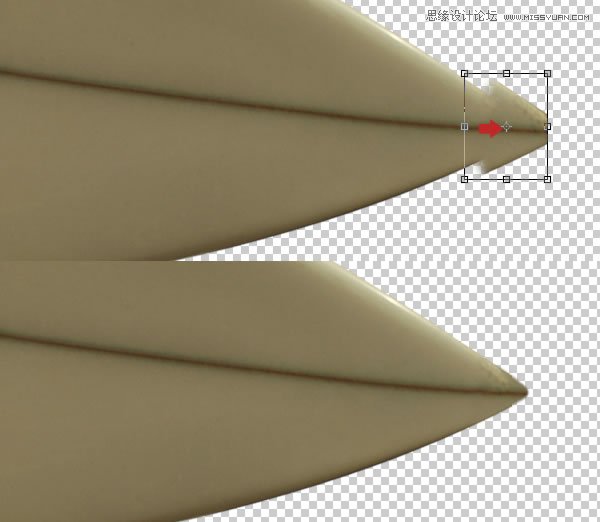 Photoshop合成从水花中冲出的海边美女