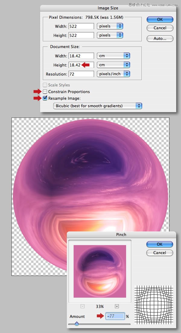 Photoshop合成从水花中冲出的海边美女
