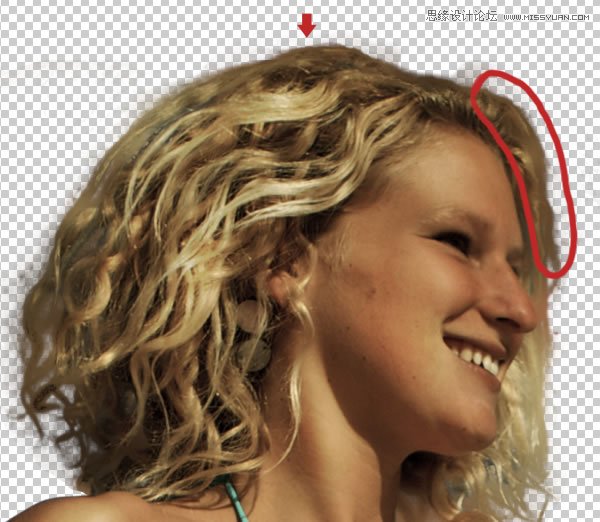 Photoshop合成从水花中冲出的海边美女