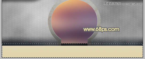 Photoshop把乱七八糟的拱门美化处理