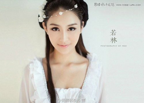 Photoshop快速合成人像粒子纷飞效果