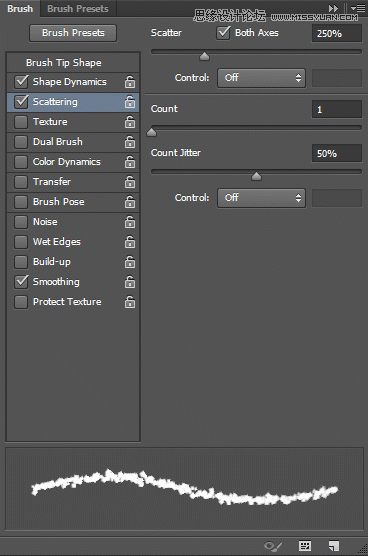 Photoshop制作霜冻效果的艺术字教程