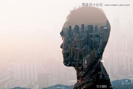 Photoshop制作城市剪影下的另类视觉效果