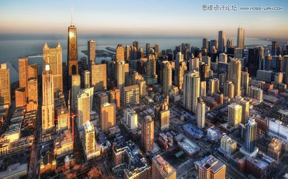 Photoshop制作城市剪影下的另类视觉效果