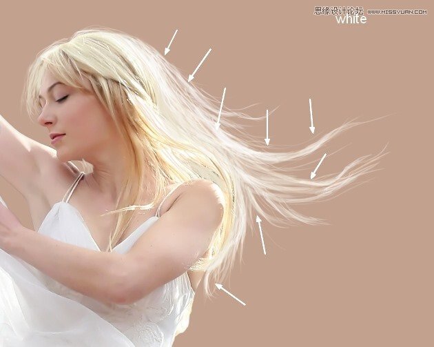 Photoshop合成唯美的森林仙子场景图