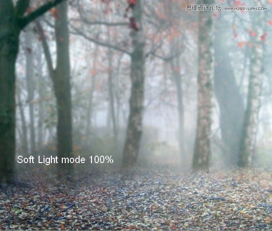 Photoshop合成唯美的森林仙子场景图