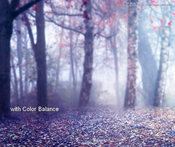 Photoshop合成唯美的森林仙子场景图