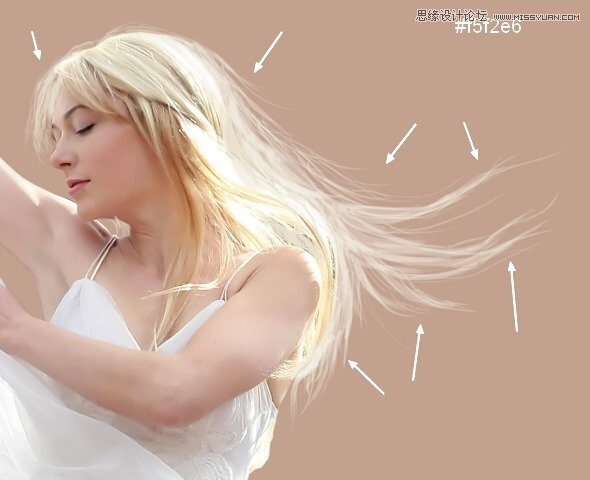 Photoshop合成唯美的森林仙子场景图