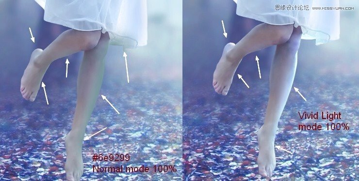 Photoshop合成唯美的森林仙子场景图