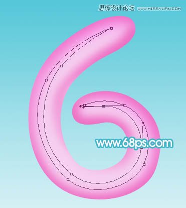 Photoshop制作可爱的气球风格艺术字