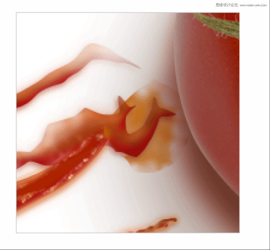 Photoshop制作超酷的番茄酱文字效果