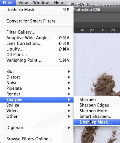 Photoshop创建原汁原味的尘土字体教程