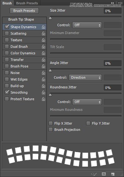 Photoshop制作黄金点状效果艺术字教程