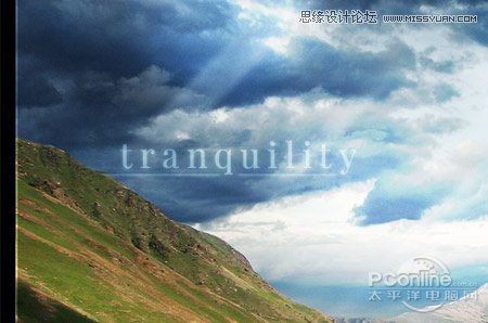 Photoshop调出山脚风光照片鲜艳唯美色彩