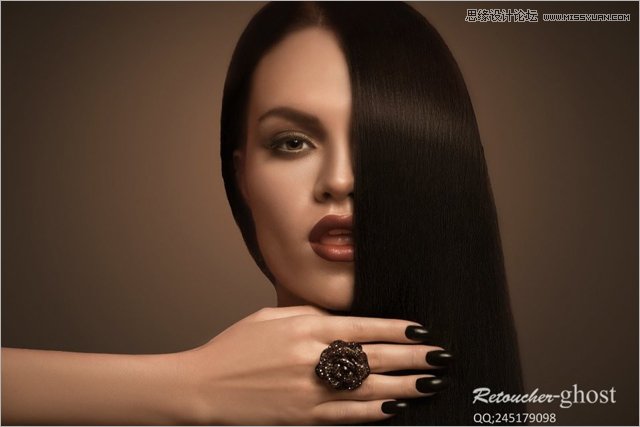 Photoshop打造人像照片商业精修教程